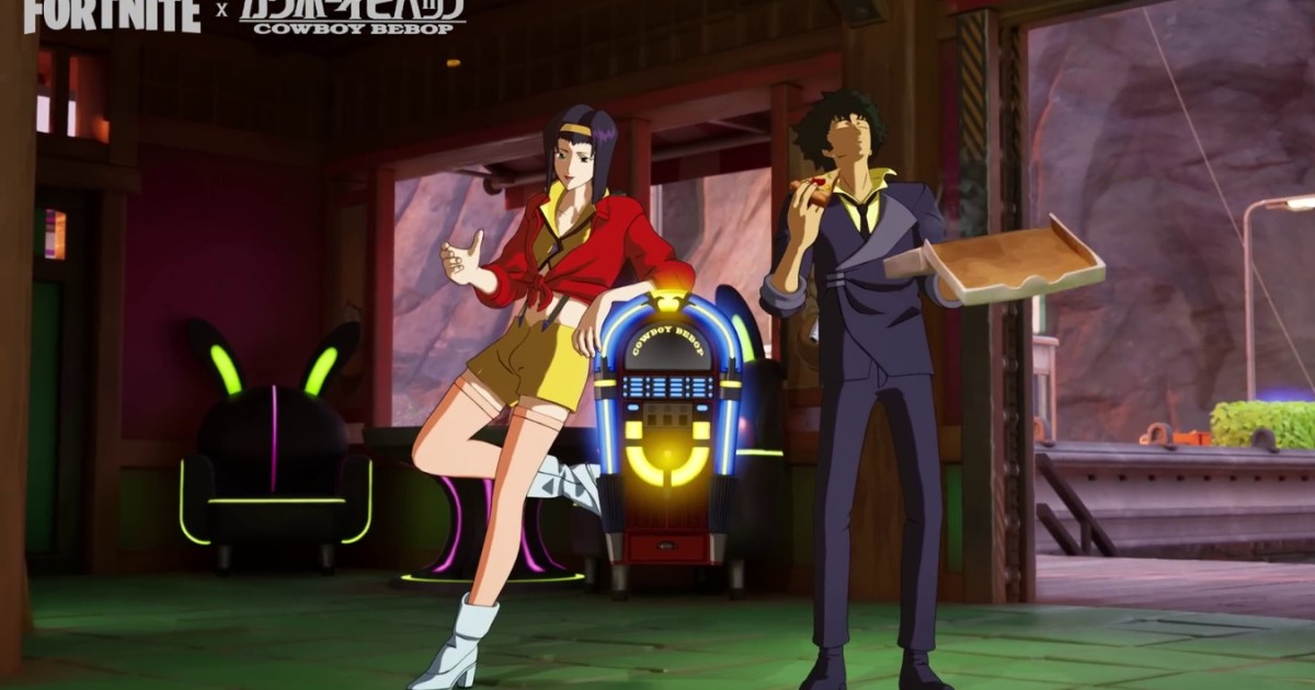 Acquire Cowboy Bebop's Spike Spiegel and Faye Valentine Skins in Fortnite