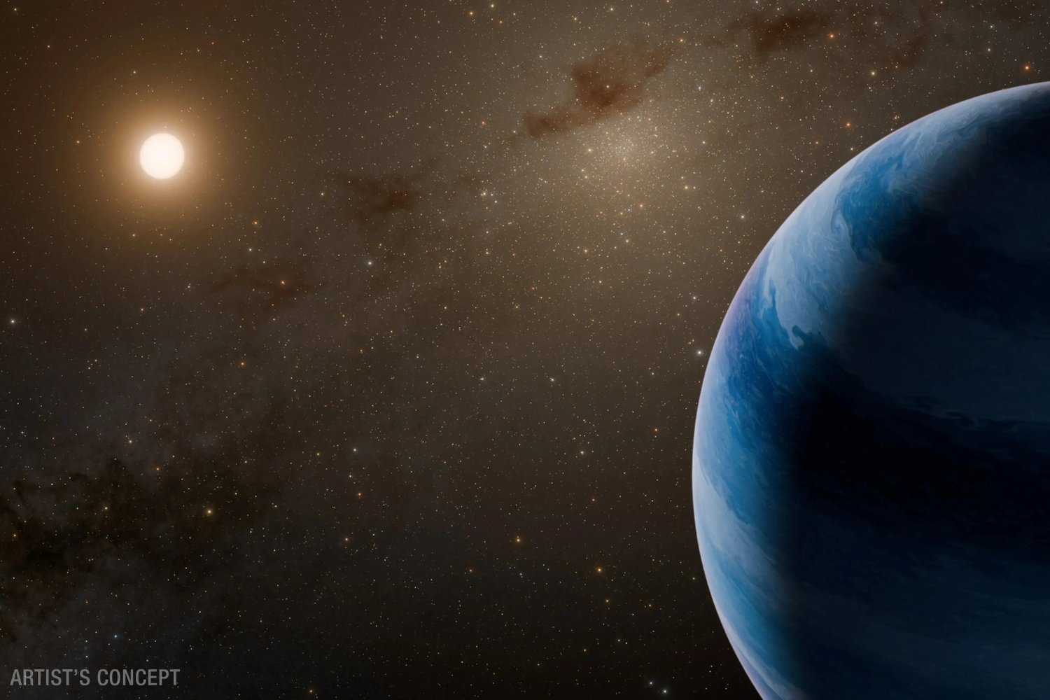 Speediest Exoplanet System Candidate Spotted Hurtling Through the Milky Way