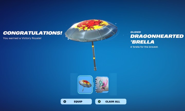 Fortnite Dragonhearted Brella