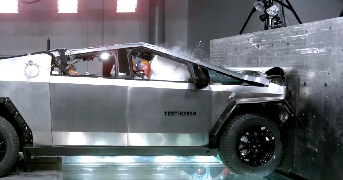 Tesla Cybertruck Aces NHTSA Crash Tests with 5-Star Rating