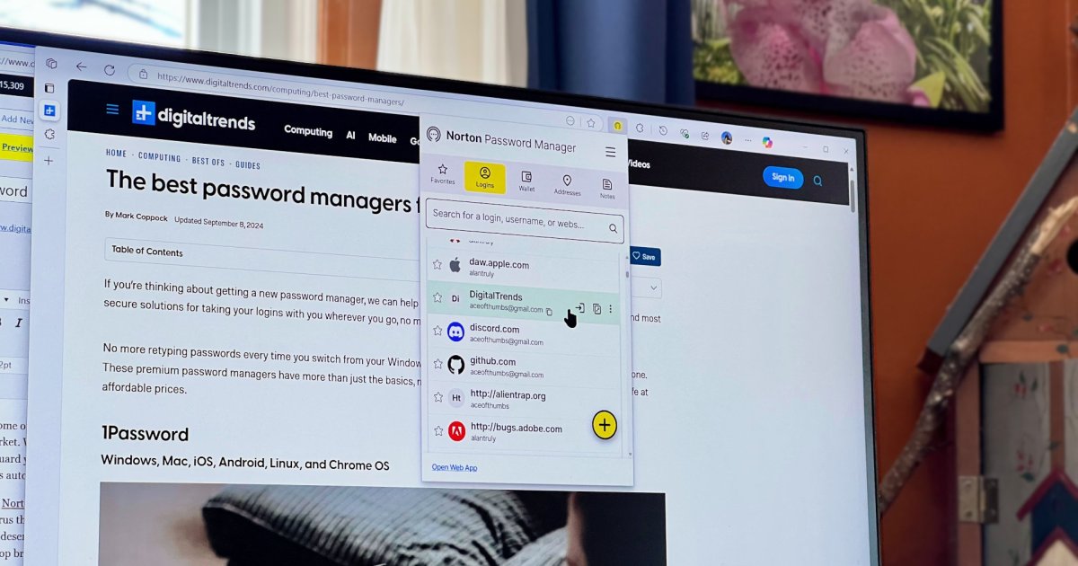 Norton Password Manager Review: Free Cross-Platform Login Security