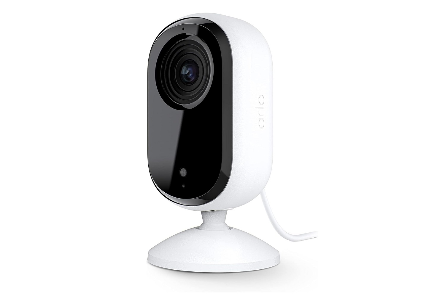 alt: The Arlo Essential 2K security camera.