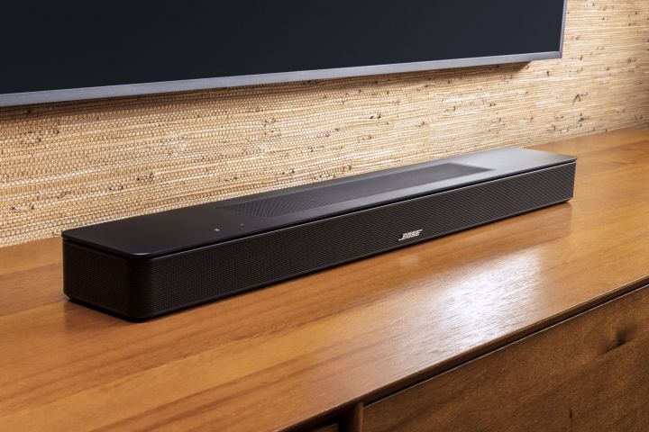 Bose Smart Soundbar for enhanced dialogue.