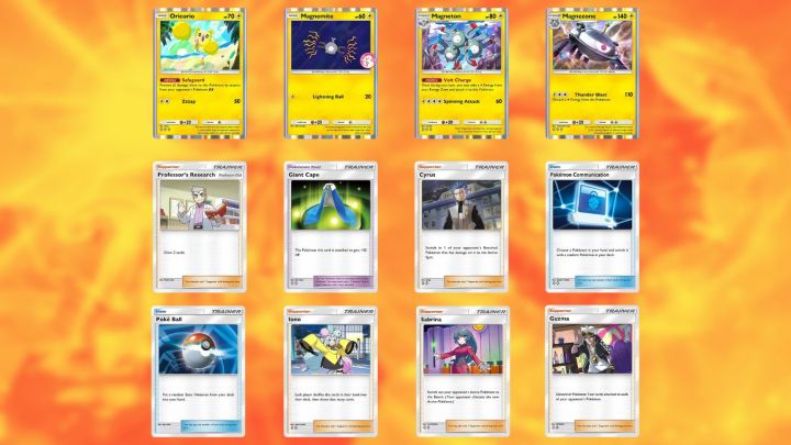 Oricorio deck in Pokémon TCG Pocket.