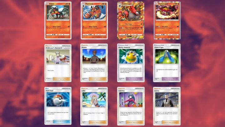Incineroar ex deck in Pokémon TCG Pocket.