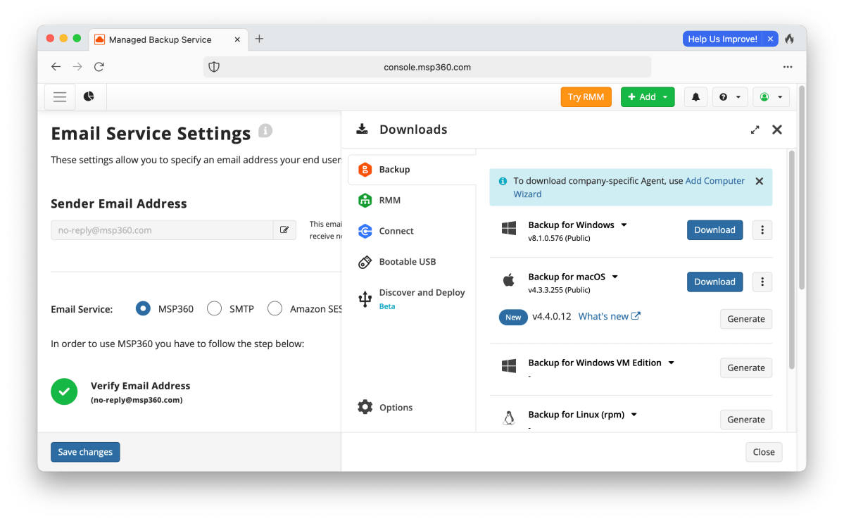 MSP360 Managed Backup Review: Streamlined Backup Management for Multiple PCs