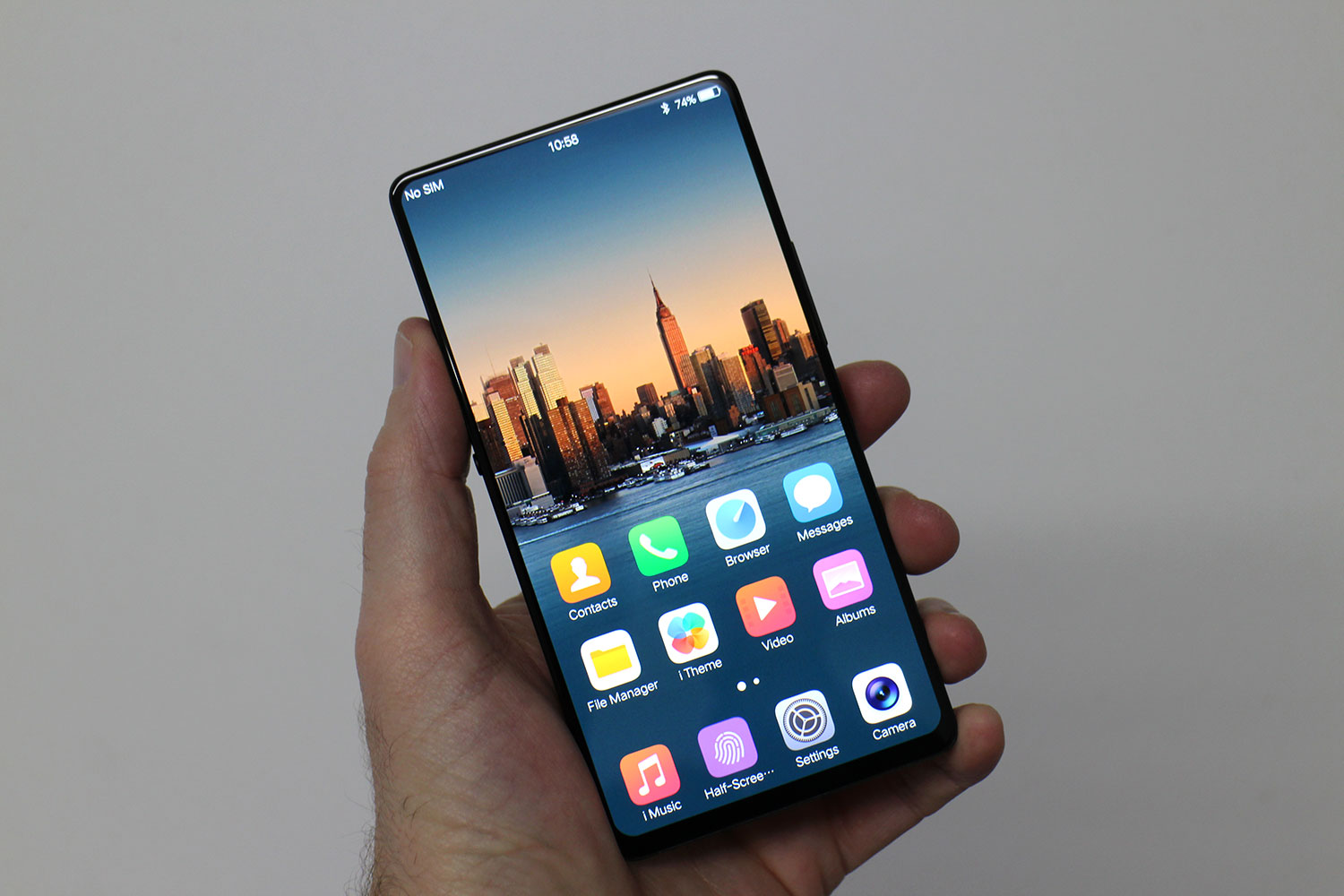 Vivo Apex in a person's hands