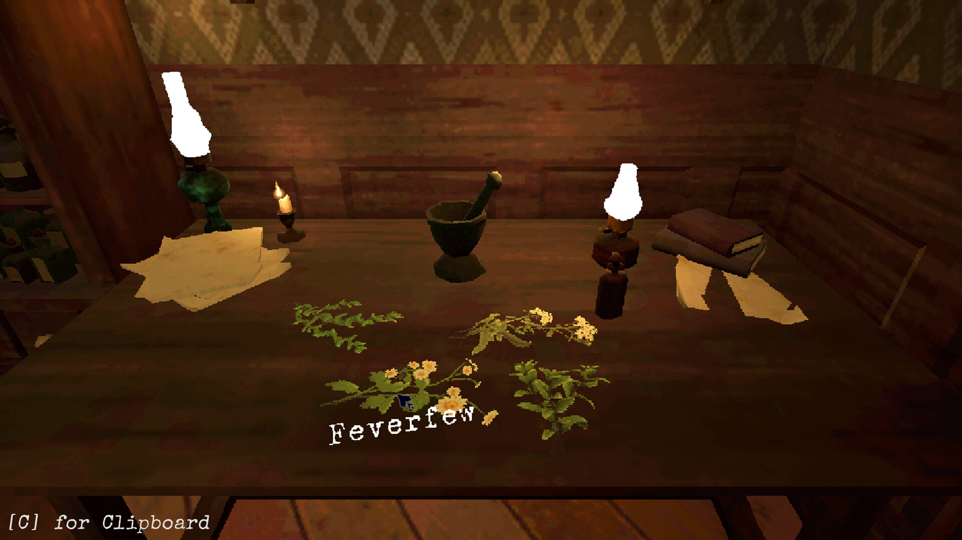 Gameplay screenshot of the medical mystery game Triage.