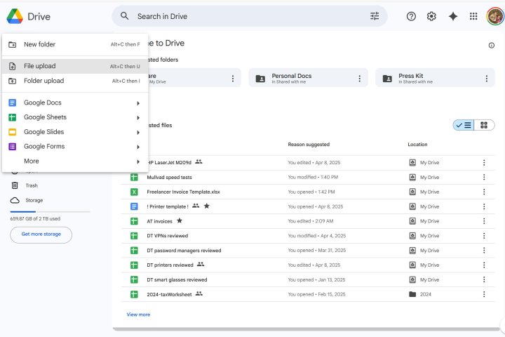 Google Drive encrypts every file I upload.