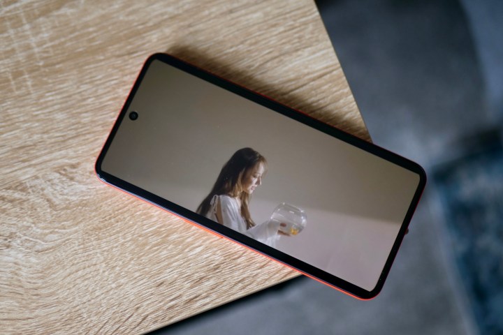 A video playing on the CMF Phone 2 Pro.