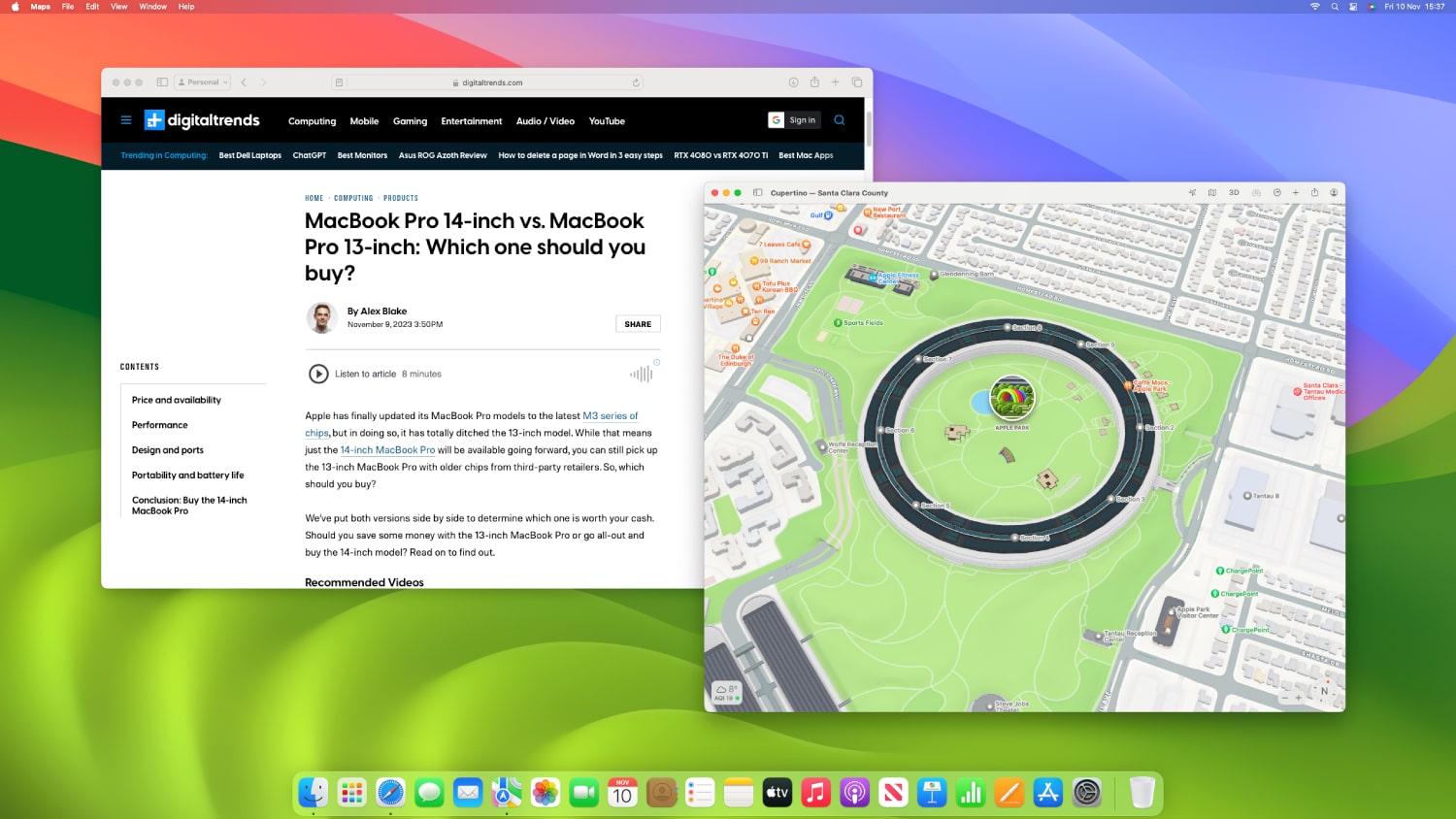 macOS 14 Sonoma.