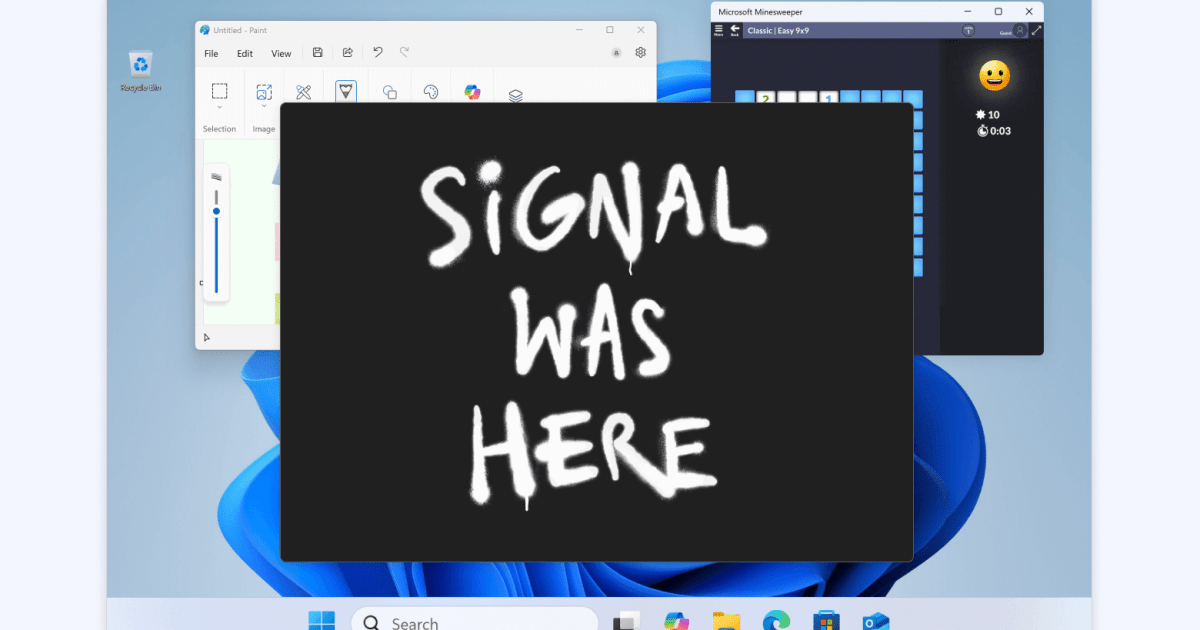 Signal's New Screen Security Shields Chats From Microsoft Recall