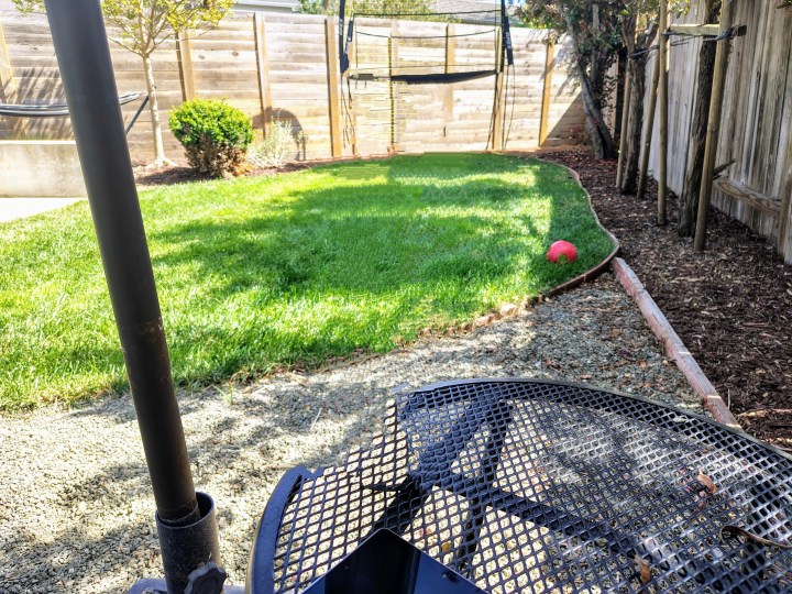 After image demonstrating the result of Moto AI Object Eraser, with the object removed and some background alteration