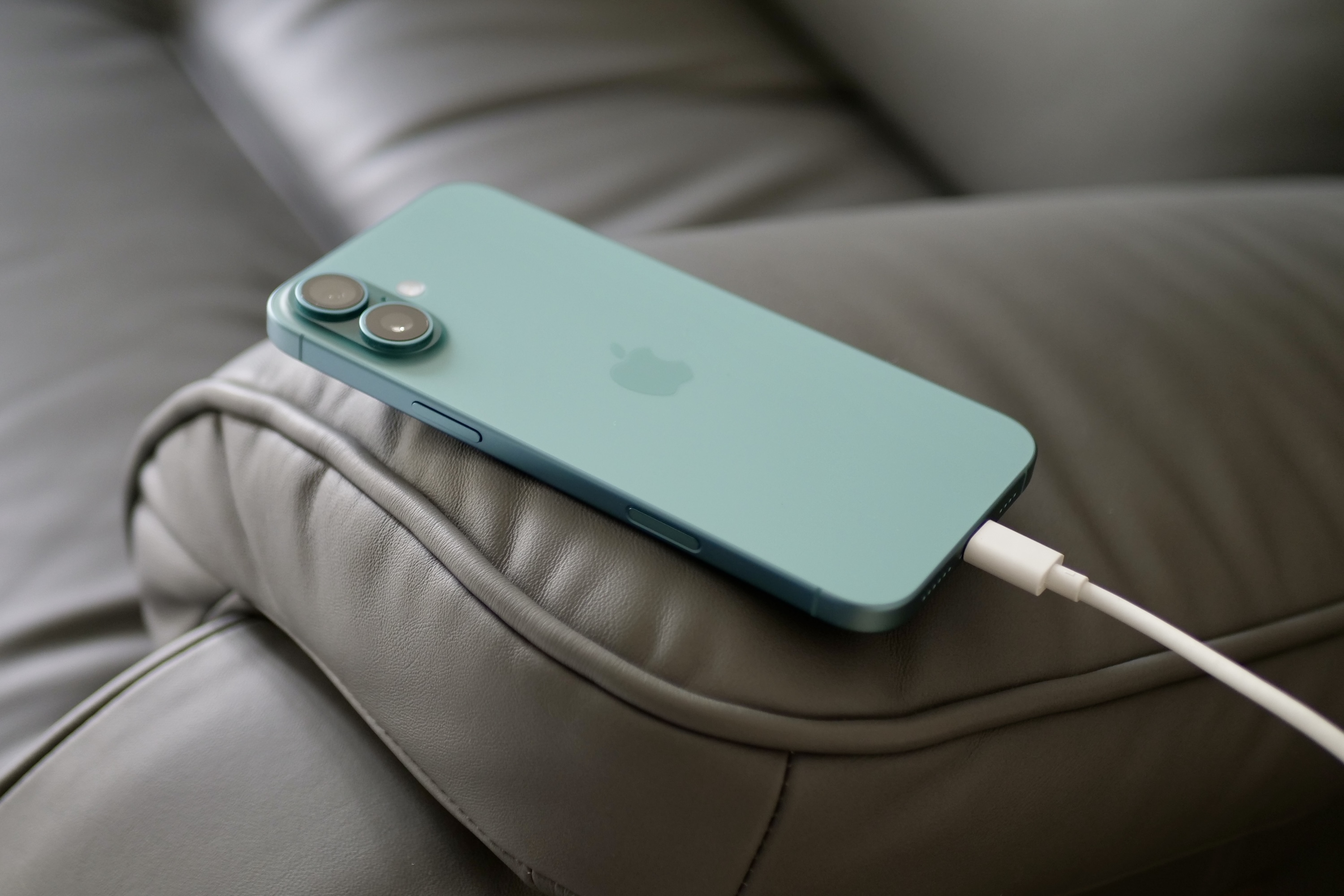iPhone 16 Plus charging, emphasizing the demand for battery innovation in the upcoming iPhone 17 series.