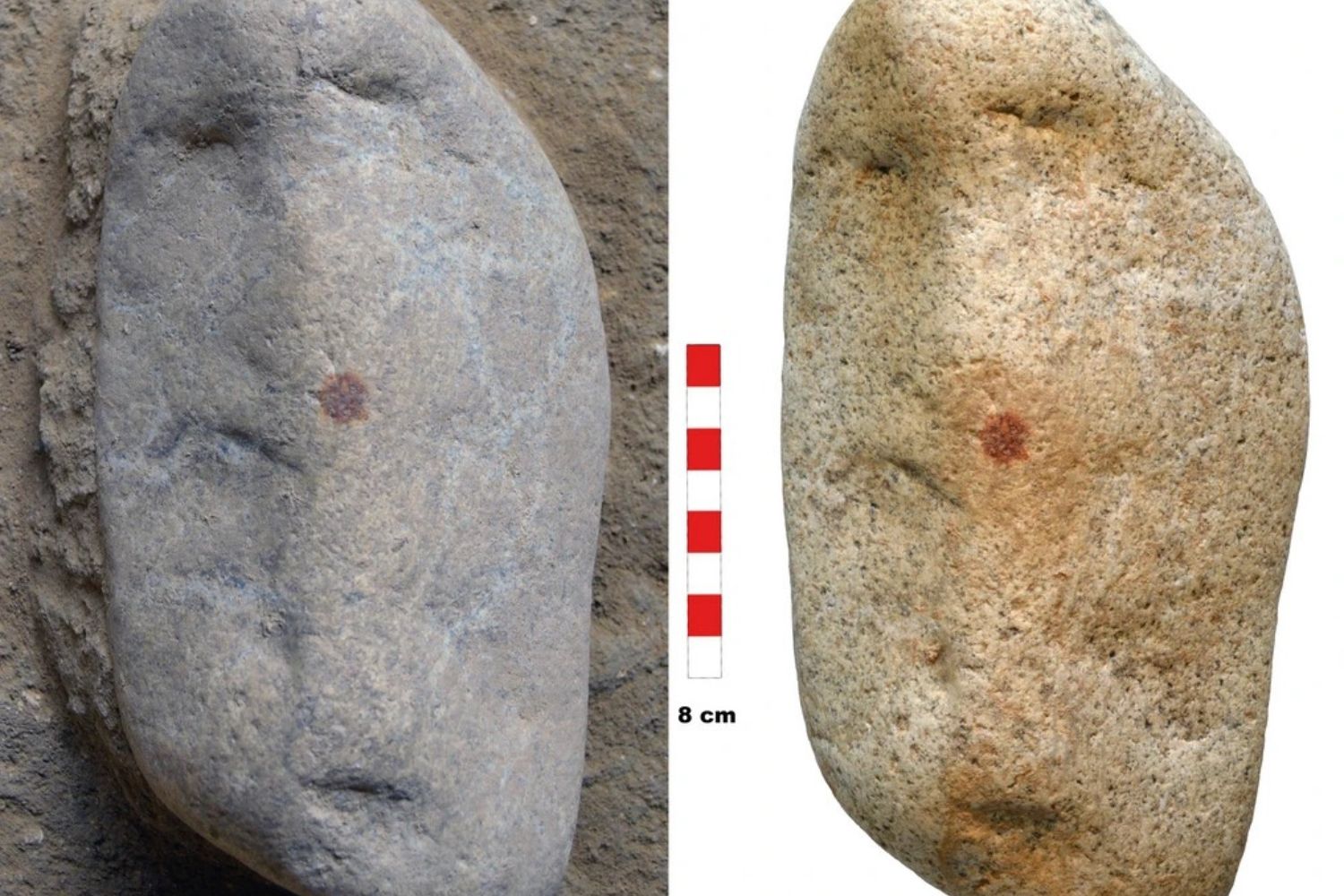 Did Neanderthals Create Art? A Face-Like Rock and a 43,000-Year-Old Fingerprint Spark Debate