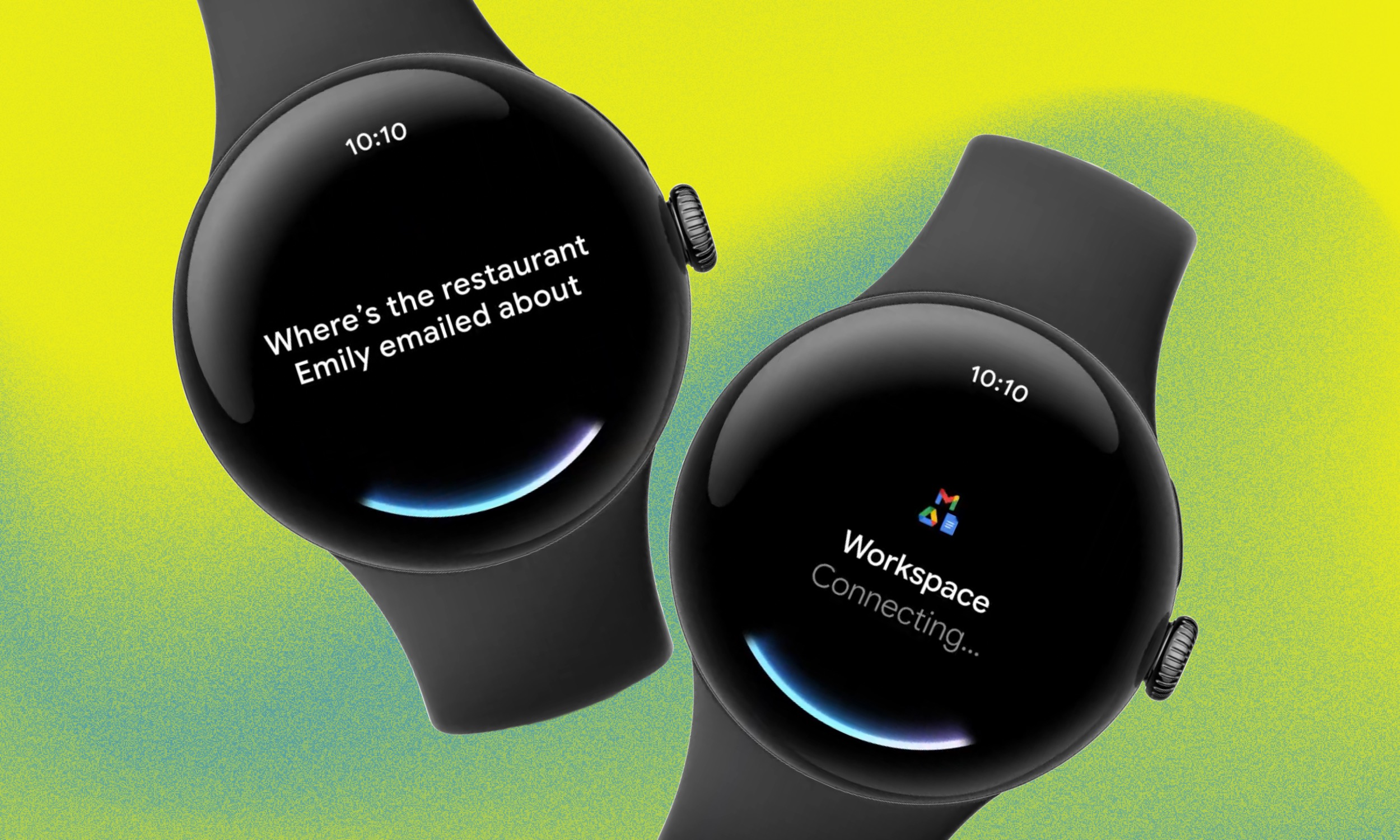 Gemini AI on a Pixel Watch.