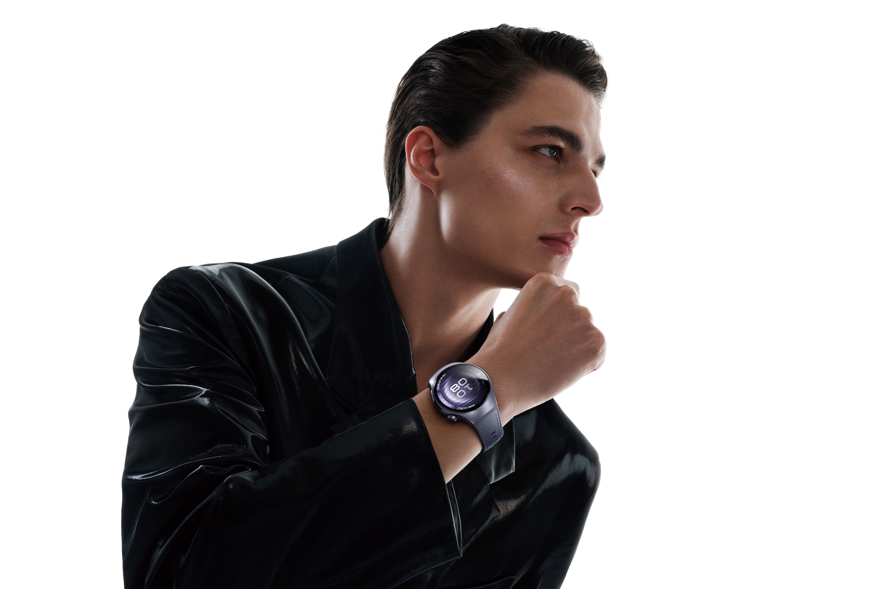 A promotional image of the Huawei Watch 5 46mm.