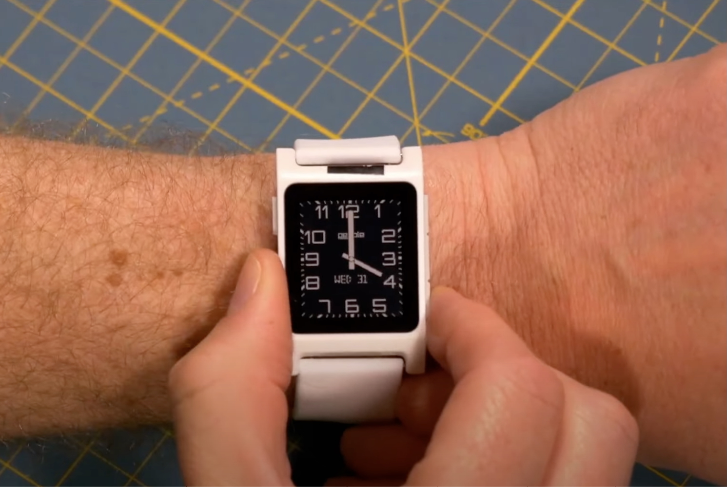 A still image taken from a video of the Core Devices Core 2 Duo demo.