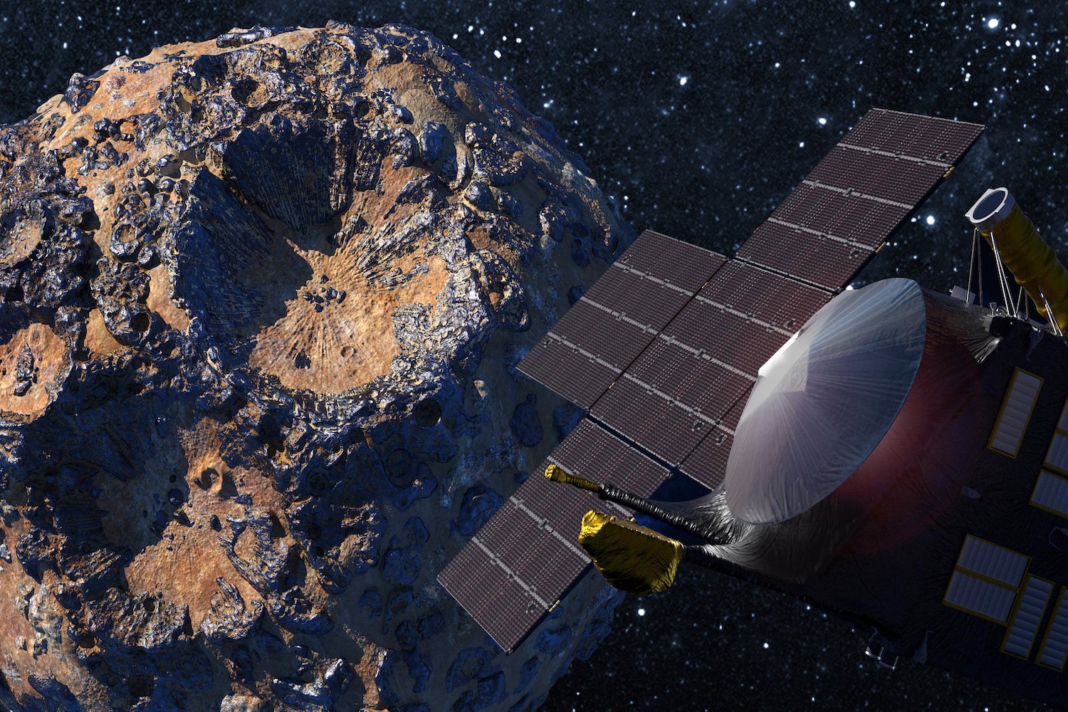 NASA's Psyche Mission Faces Propulsion System Challenge