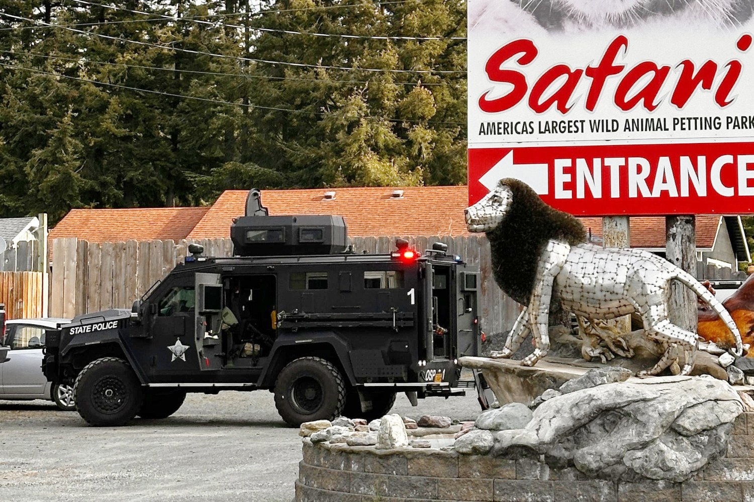 Oregon's West Coast Game Park Safari Raided Amid Animal Neglect Allegations