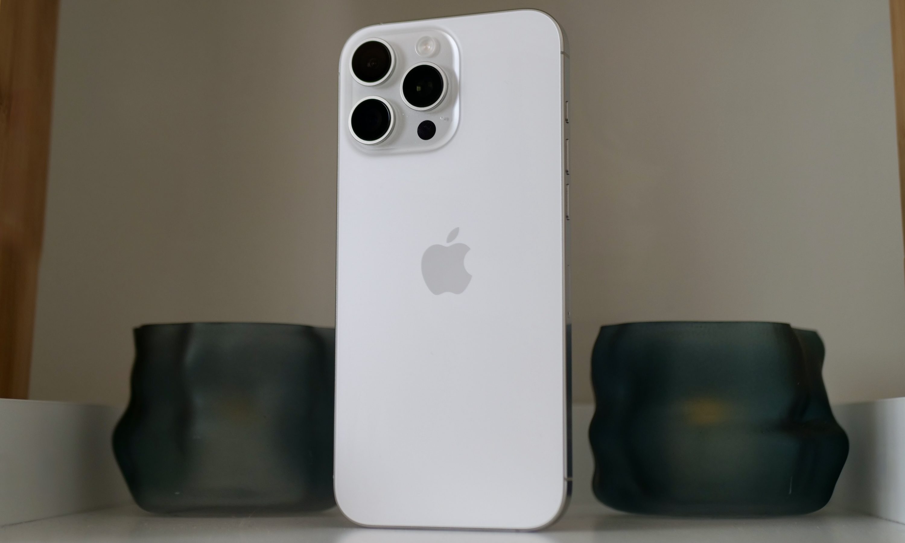 The back of the Apple iPhone 16 Pro Max.