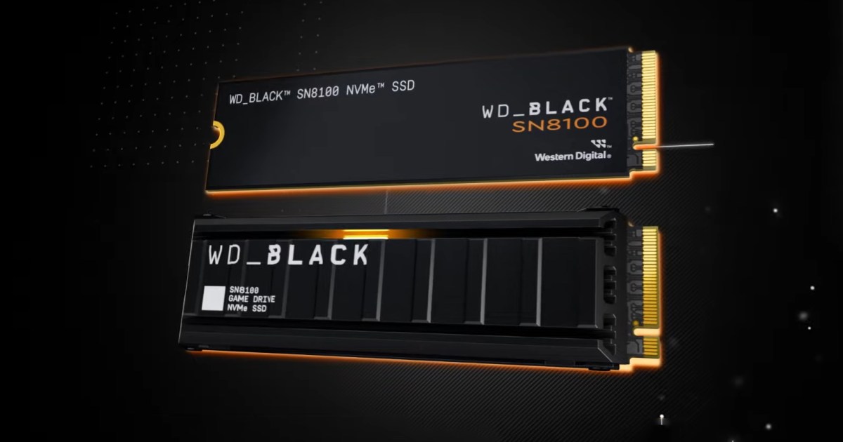 WD Black SN8100: SanDisk's Blazing-Fast PCIe Gen 5 SSD