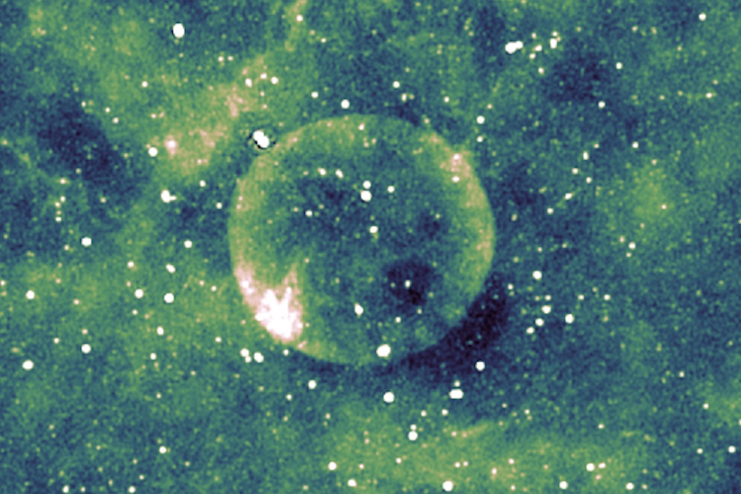A Perfectly Round Supernova Remnant Puzzles Astronomers