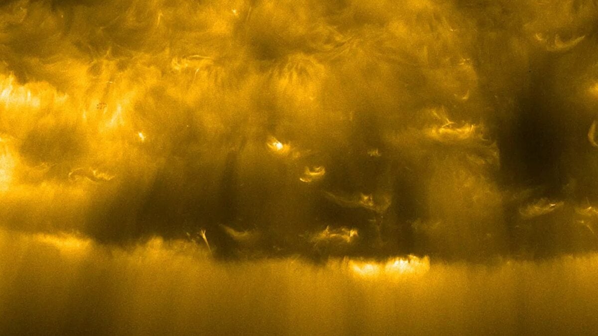 Solar Orbiter Captures First Clear Views of Sun's South Pole