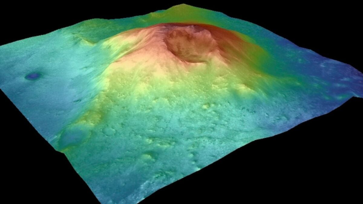 Mars's Jezero Mons: A Volcano Hiding in Plain Sight?